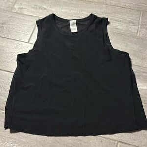 Athleta Black Tank crop top. Size Medium. EUC
